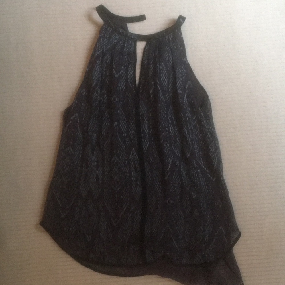 Rebecca Minkoff snakeskin top